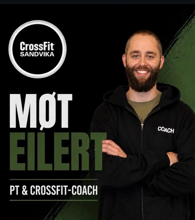 Eilert, PT og CrossFit-coach hos CrossFit Sandvika