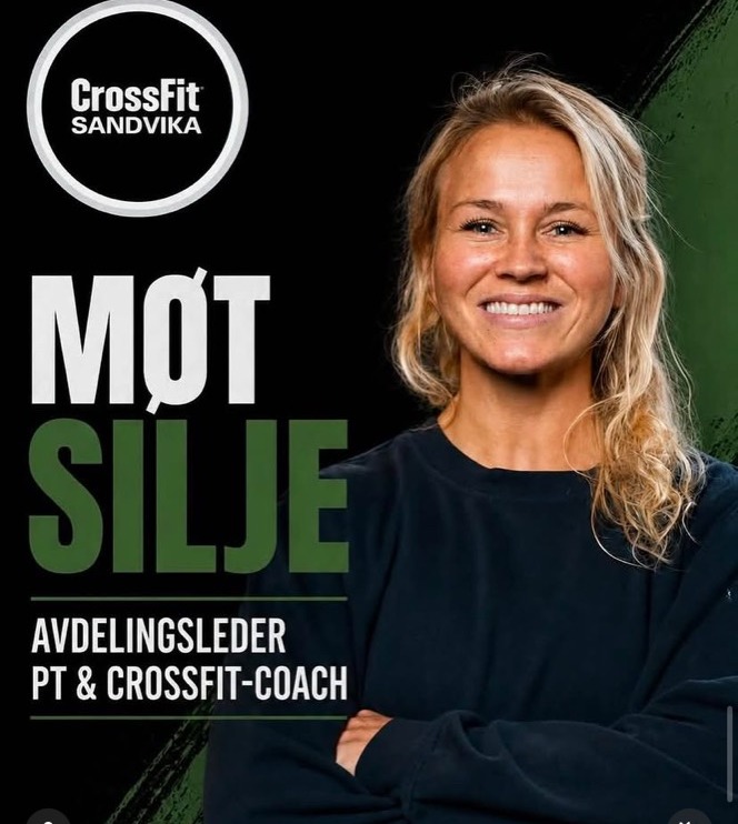 Silje, avdelingsleder, PT og CrossFit-coach hos CrossFit Sandvika